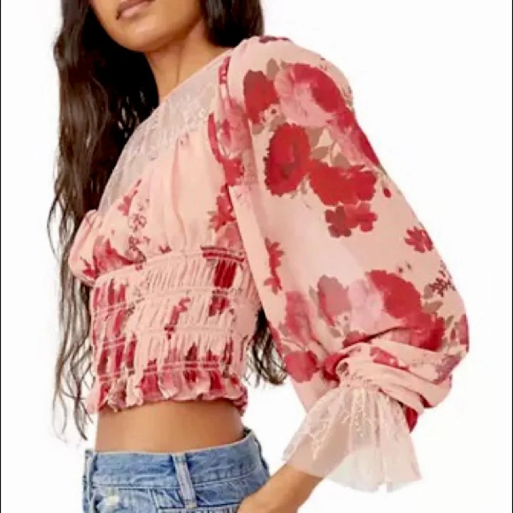 NWT Free People Boho Blouse